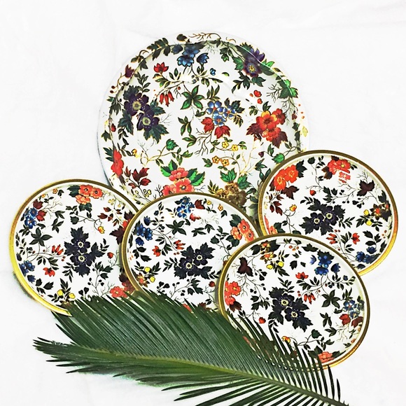 5⭐️🎉HP🎉Rare Est. 1960’sEngland 5pc Serving Set / England By Designer Daher - Picture 2 of 15